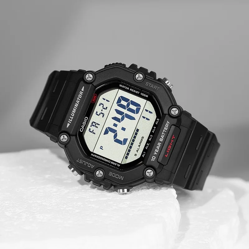 Smartwatch Casio Watches For Men - ساعة كاسيو الرقمية من سلسلة AE-1600H،
