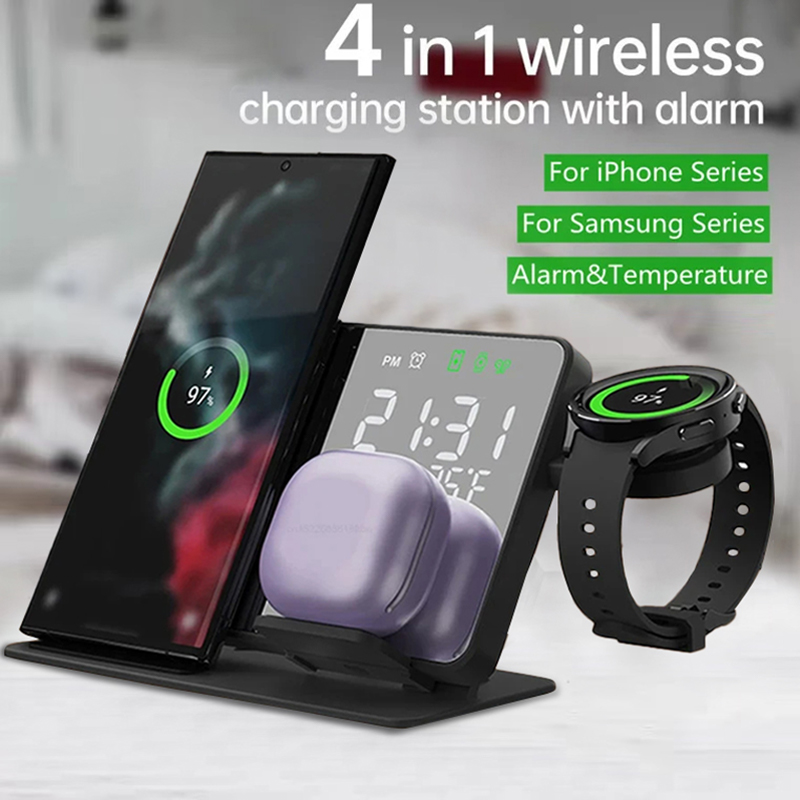 Watches Smartwatch Samsung - شاحن لاسلكي ساعة منبه حامل سريع