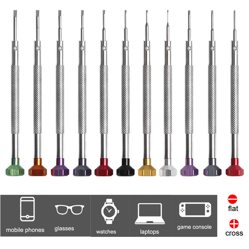 Watchmaker Screwdriver - طقم مفكات براغي من الفولاذ المقاوم