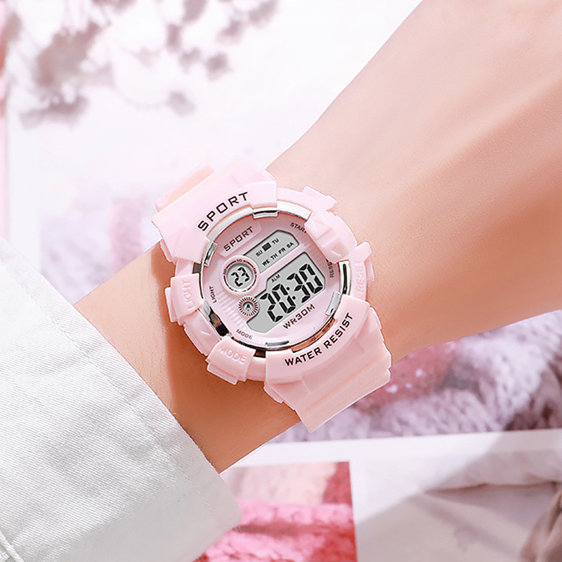 Smartwatch Watches For Girls - ساعات أطفال عصرية مضيئة مقاومة للماء