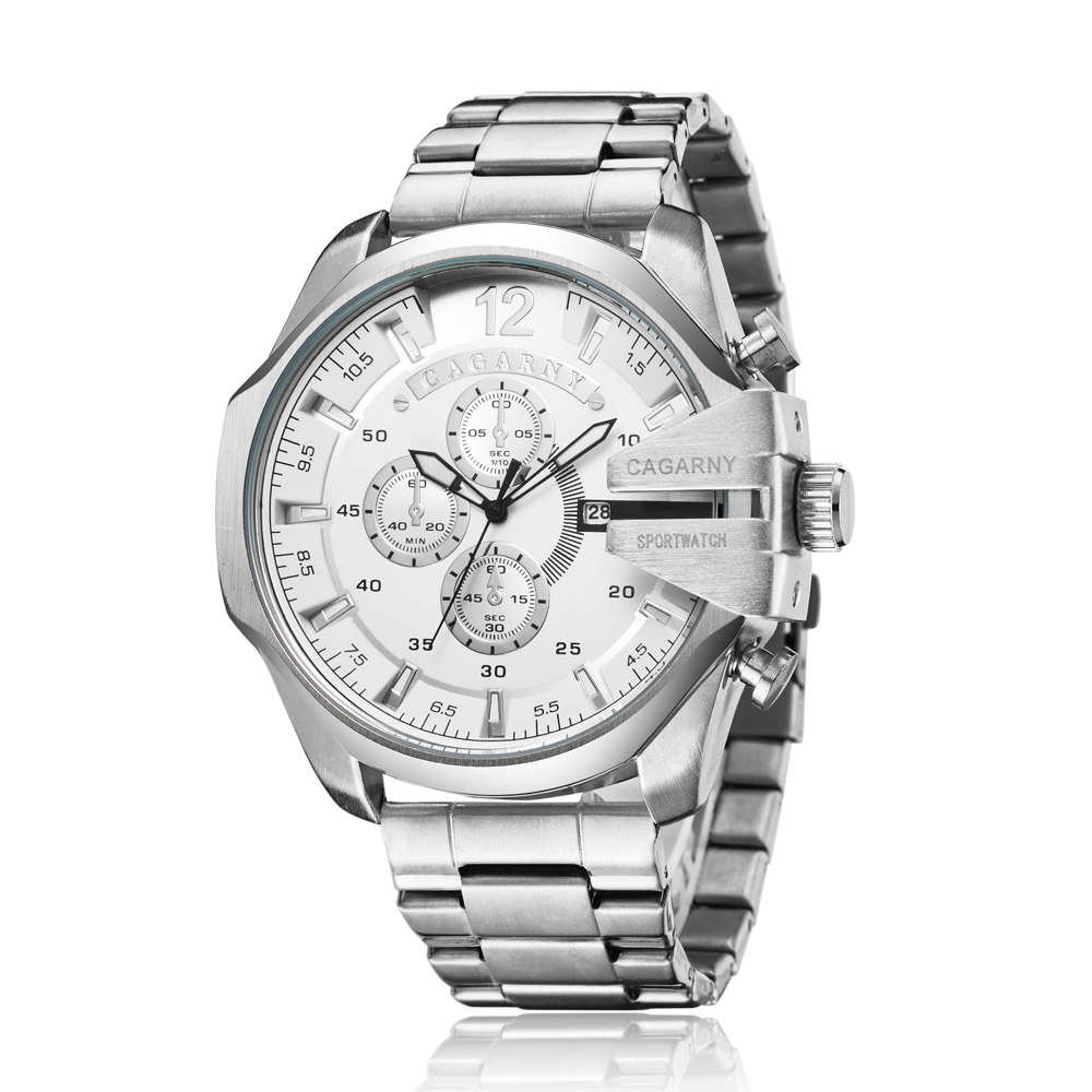Smartwatch Watches For Men Brands - Cagarny العلامة التجارية الفاخرة مقاوم للماء