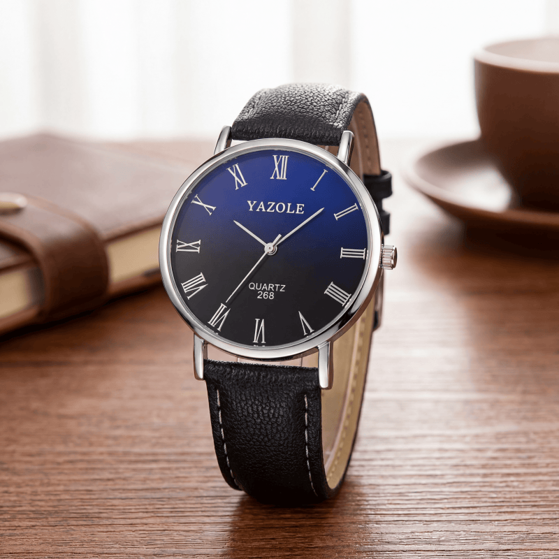 Smartwatch Watches For Men Brands - ساعات يازول الكوارتز البسيطة للرجال، رفيعة