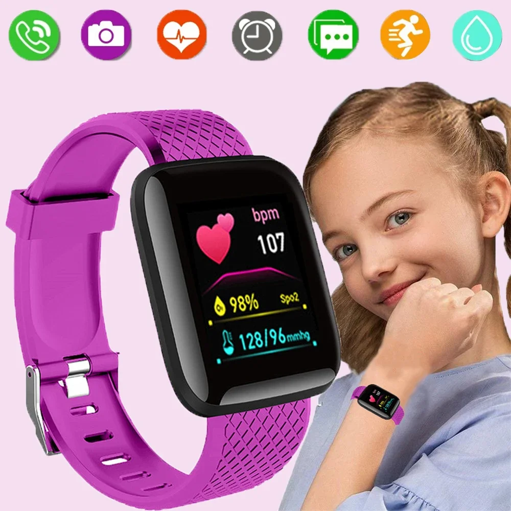 Smartwatch Digital Watches For Girls - ساعة ذكية للأطفال بقيادة ساعة رقمية