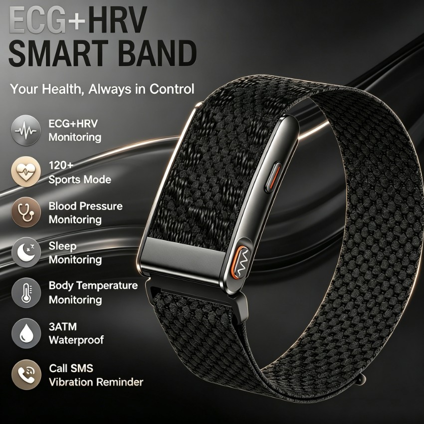 Smartwatch Health Watches For Men - سوار ذكي جديد 2026 بتقنية ECG+HRV