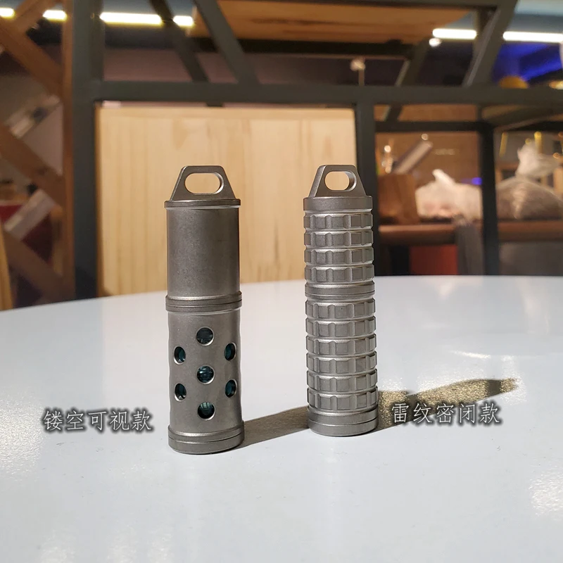 Tritium Gas Tube - EDC سبائك التيتانيوم PEI Paracord الخرز