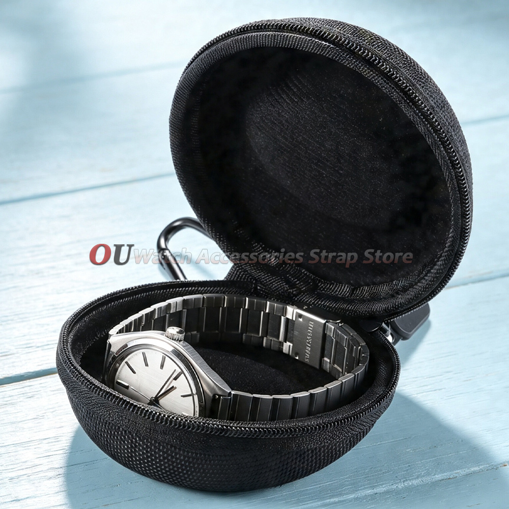 Tag Watches Smartwatch - حافظة سفر محمولة للساعات من مادة