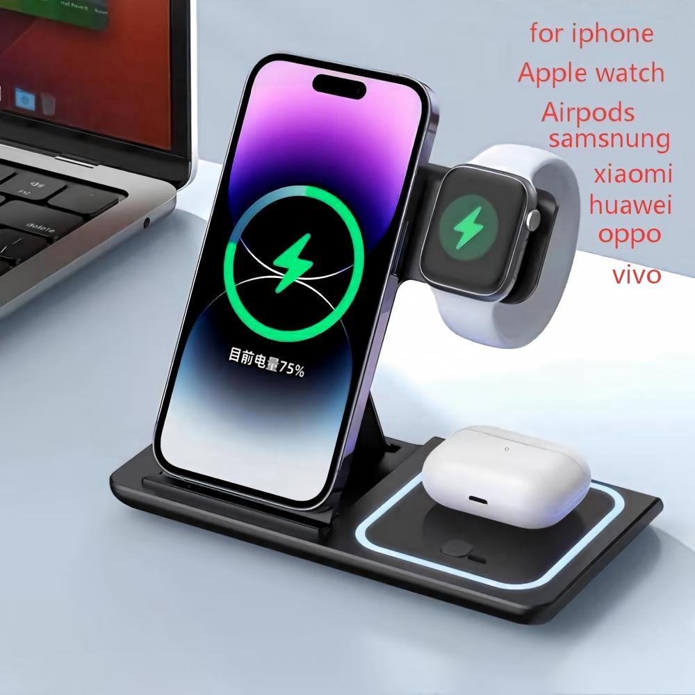 Watches Smartwatch Samsung - حامل شحن لاسلكي 3 في 1