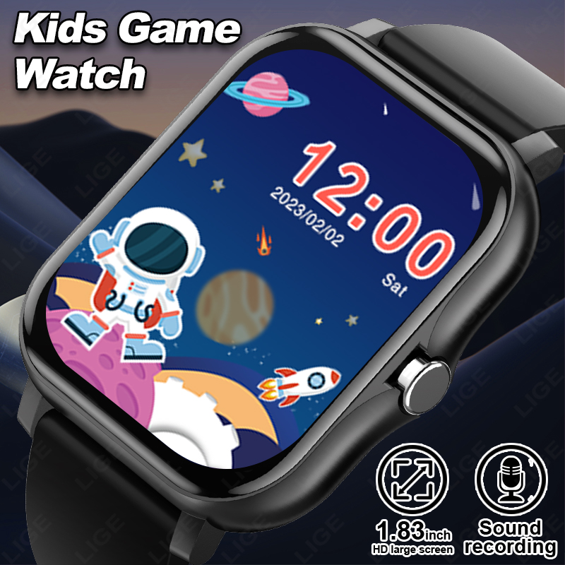 Smartwatch Digital Watches For Girls - LIGE 2025 Audiobook الأطفال Smartwatch موضة