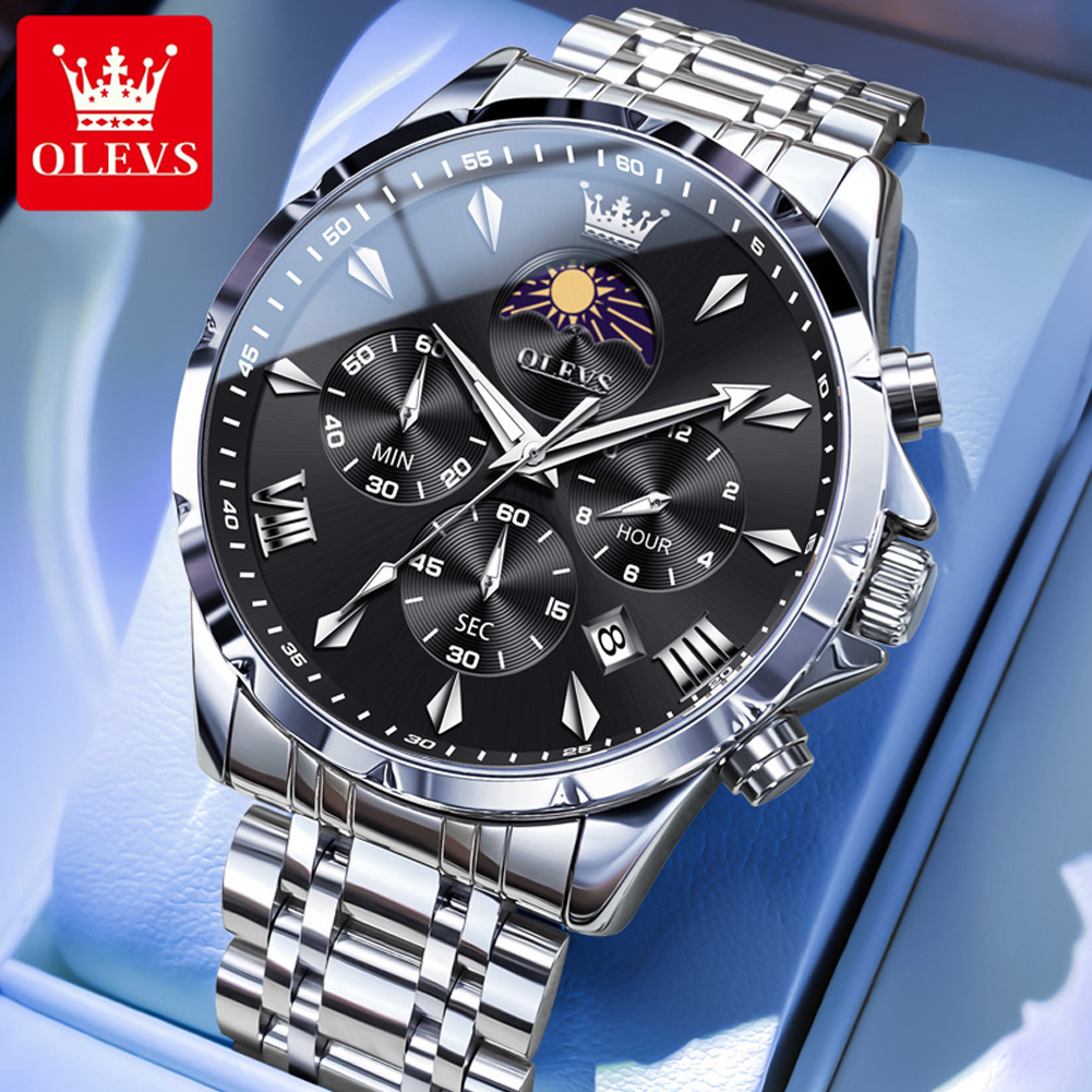 Smartwatch Watches For Men Brands - ساعة رجالية من ماركة OLEVS 3653