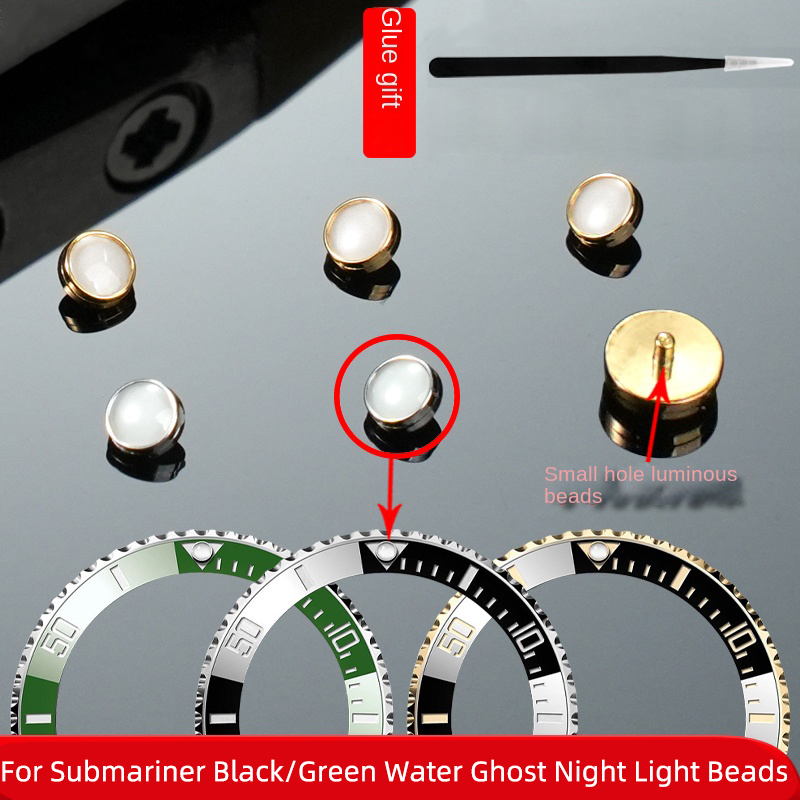 Rolex Watch Submariner - 2.3x0.45 مللي متر مضيئة نقطة ل