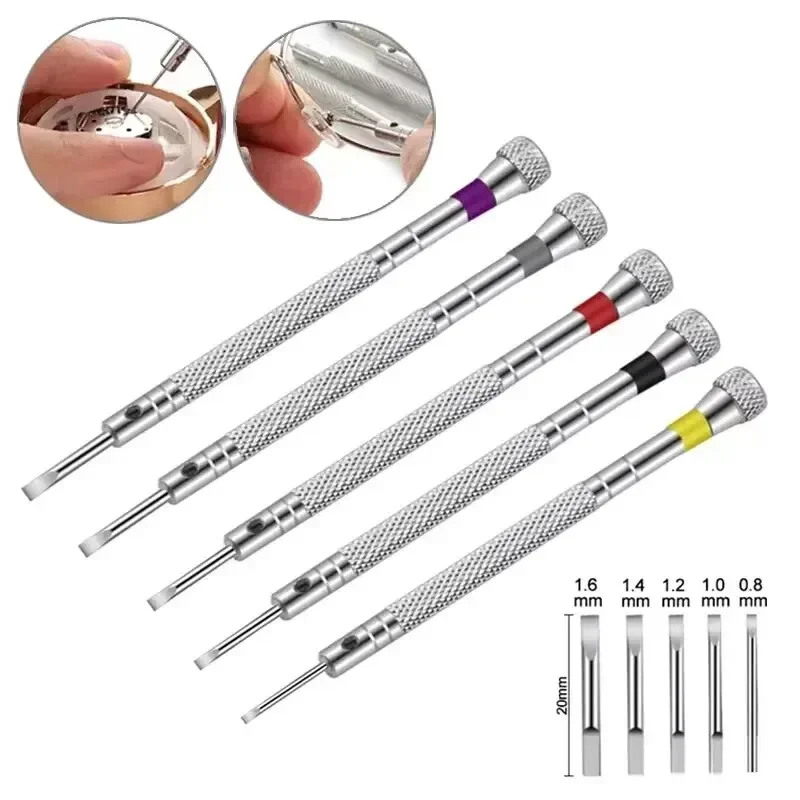 Watchmaker Screwdriver - مفك فولاذية لإصلاح الساعات ، أدوات