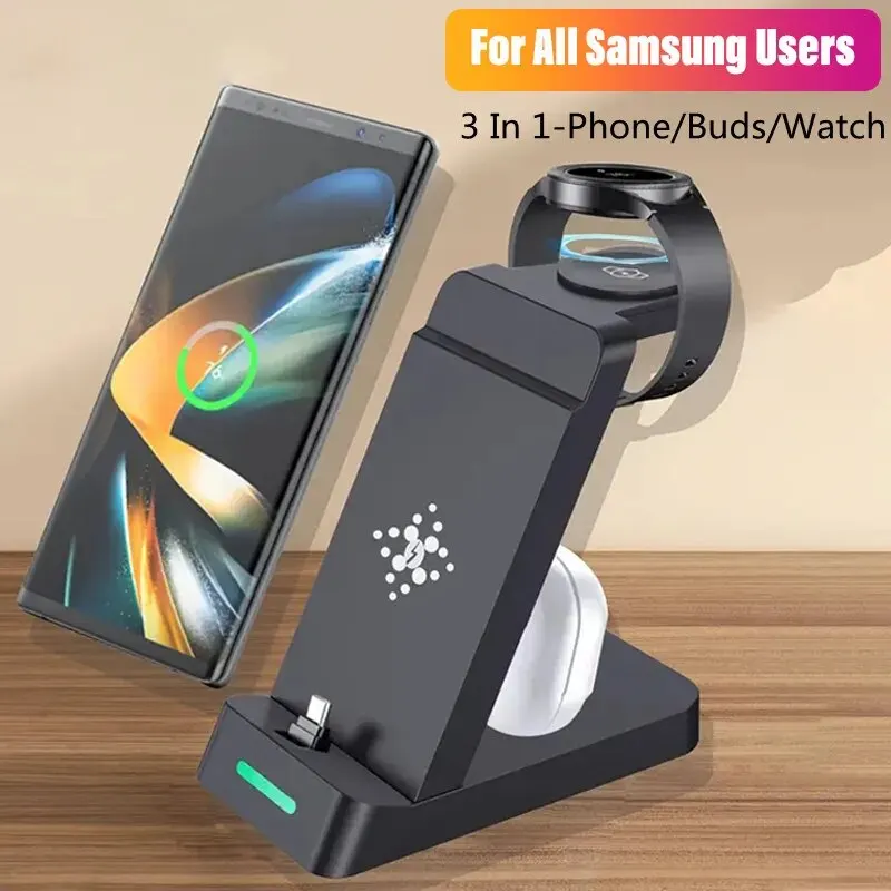 Watches Smartwatch Samsung - محطة شحن لاسلكية سريعة ، حامل