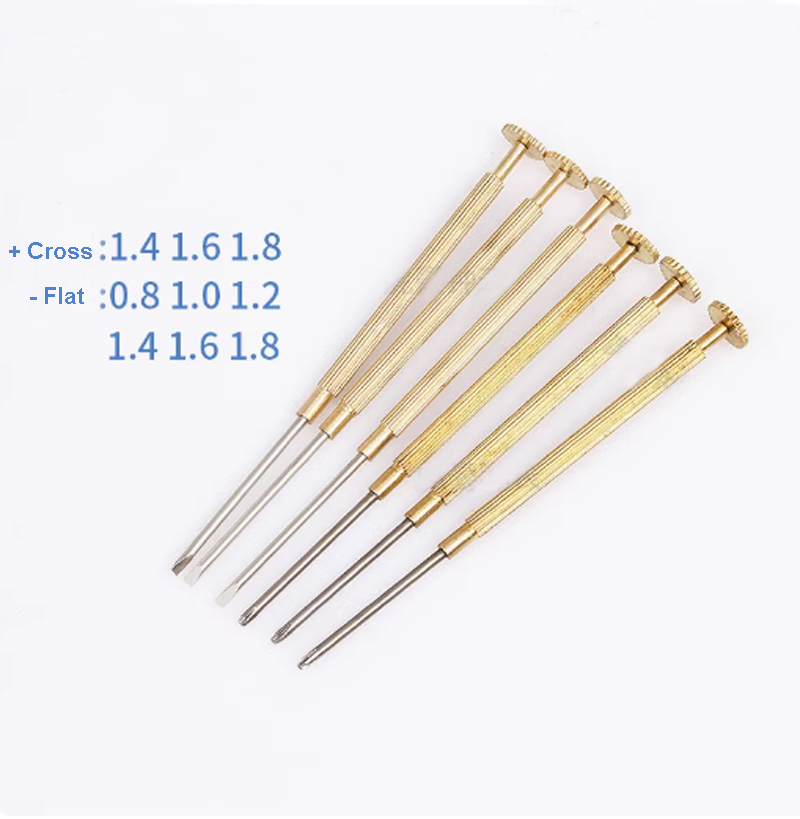 Watchmaker Screwdriver - مفك براغي معدني صغير الحجم لأدوات