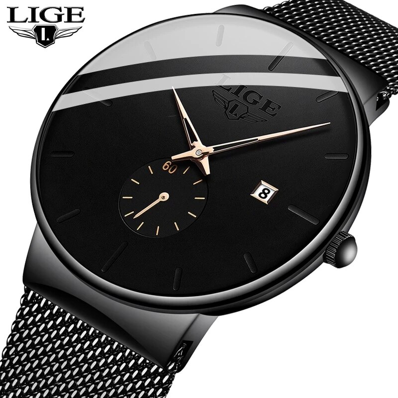 Smartwatch Watches For Men Brands - ساعات رجالية عصرية من LIGE ،