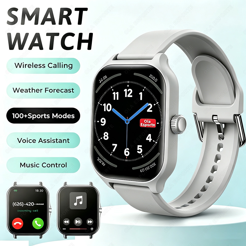 Smartwatch Sports Watches For Women - ساعة ذكية بلس للرجال والنساء مع