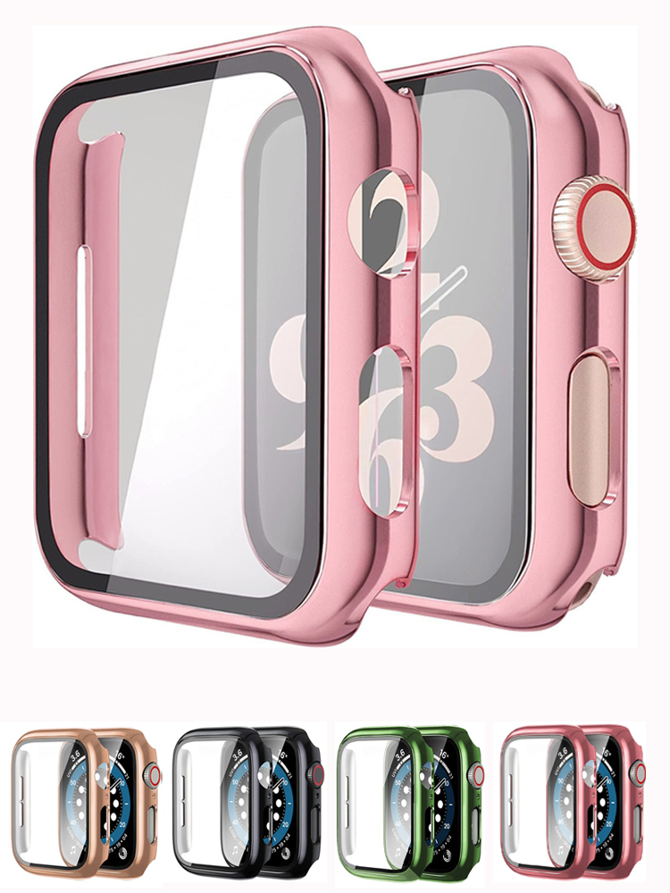 Smartwatch Watches For Girls - الزجاج والغطاء لحزام الساعة ، ومصد