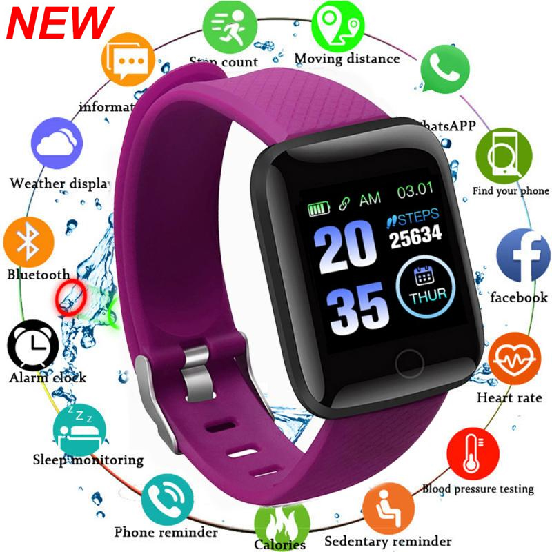 Smartwatch Sports Watches For Women - 116plus ساعة ذكية للرجال والنساء سوار