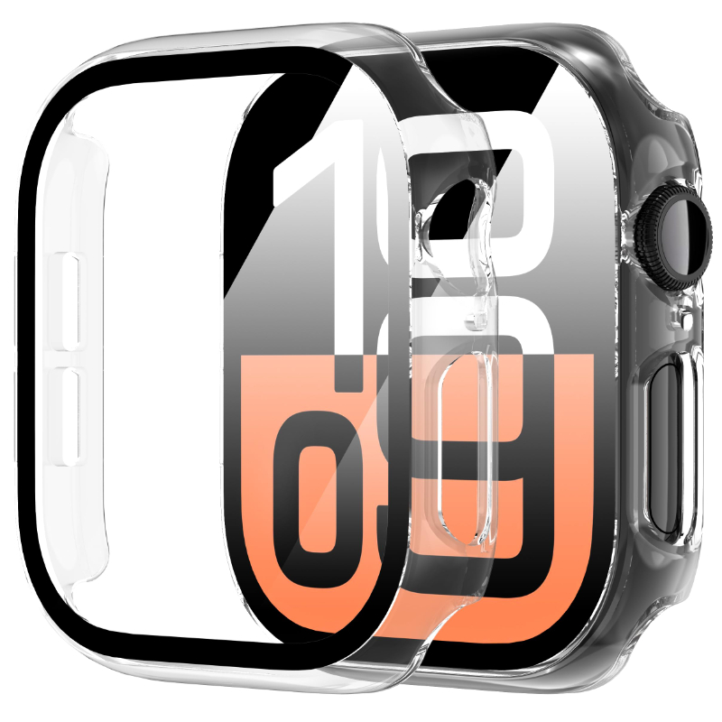 الزجاج المقسى + حافظة لساعة أب - مراجعة Iwatch Smartwatch Series 7 وسعره