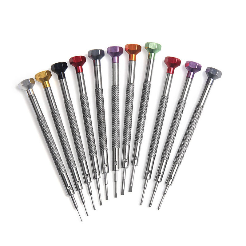 طقم مفكات براغي من الفولاذ الم - مراجعة Watchmaker Screwdriver وسعره