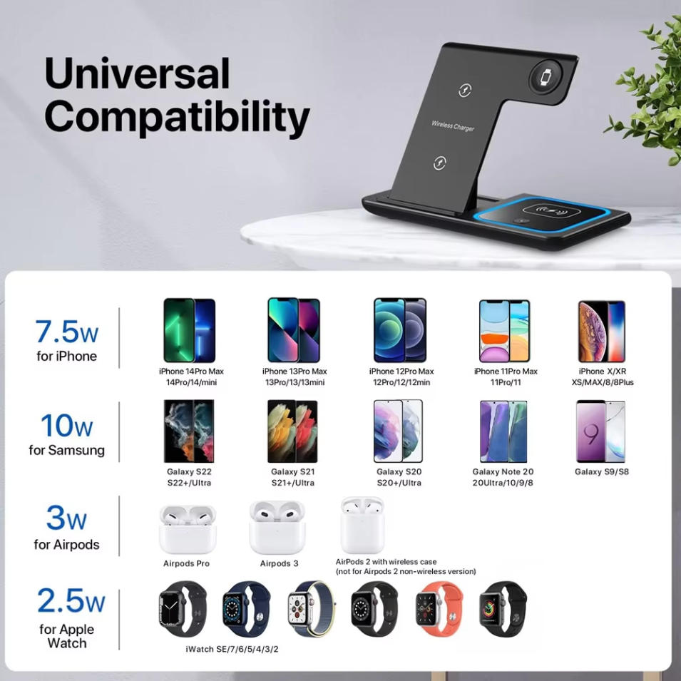 شاحن لاسلكي سريع، محطة شحن قاب - مراجعة Watches Smartwatch Samsung وسعره