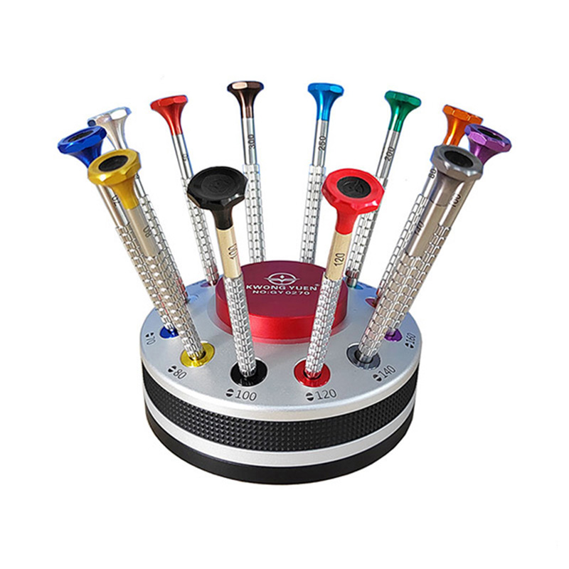 طقم مفكات دقيقة من KWONG مكون  - مراجعة Watchmaker Screwdriver وسعره