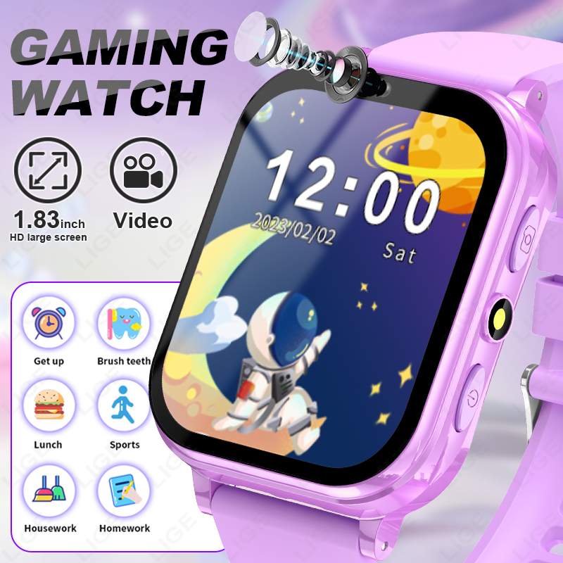 LIGE Kid Digital Smart Watch ط - مراجعة Smartwatch Digital Watches For Girls وسعره