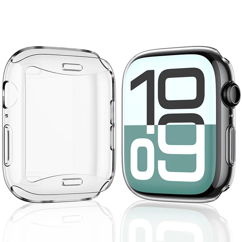 غطاء شفاف لساعة أبل 45 مللي مت - مراجعة Iwatch Smartwatch Series 7 وسعره