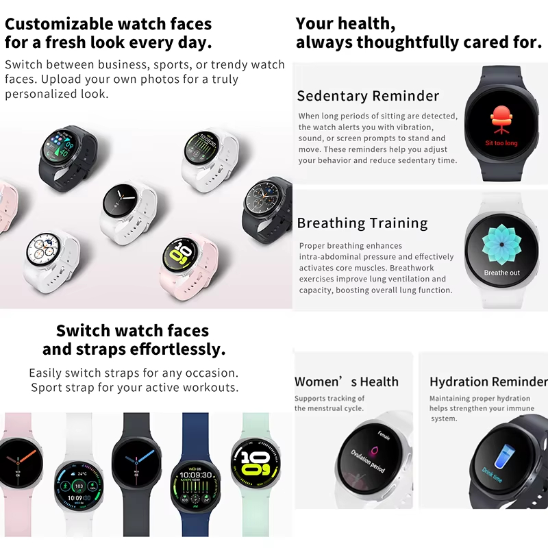 ساعة ذكية نسائية كلاسيكية جديد - مراجعة Smartwatch Sports Watches For Women وسعره