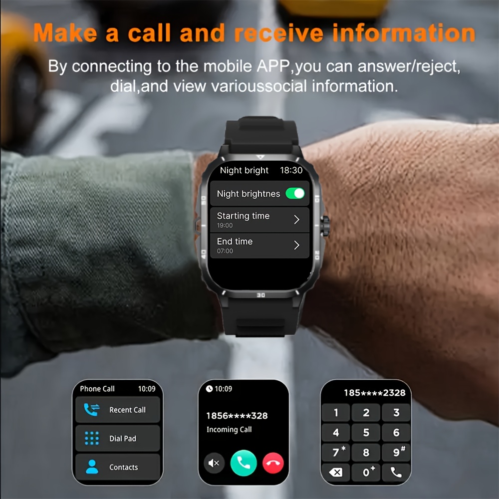 ساعة ذكية للرجال للاستخدام الخ - مراجعة Watch 7 Smartwatch Iphone وسعره