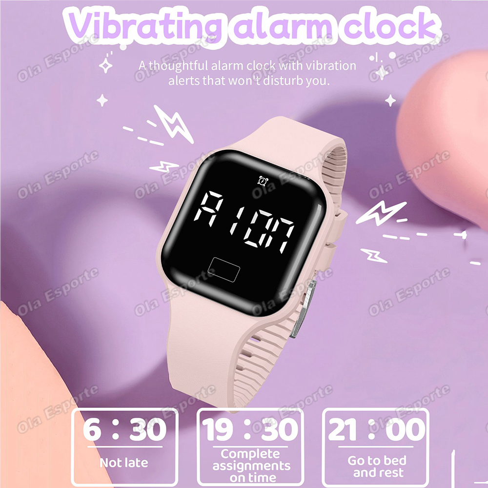 ساعة ذكية للأطفال عصرية للجنسي - مراجعة Smartwatch Digital Watches For Girls وسعره