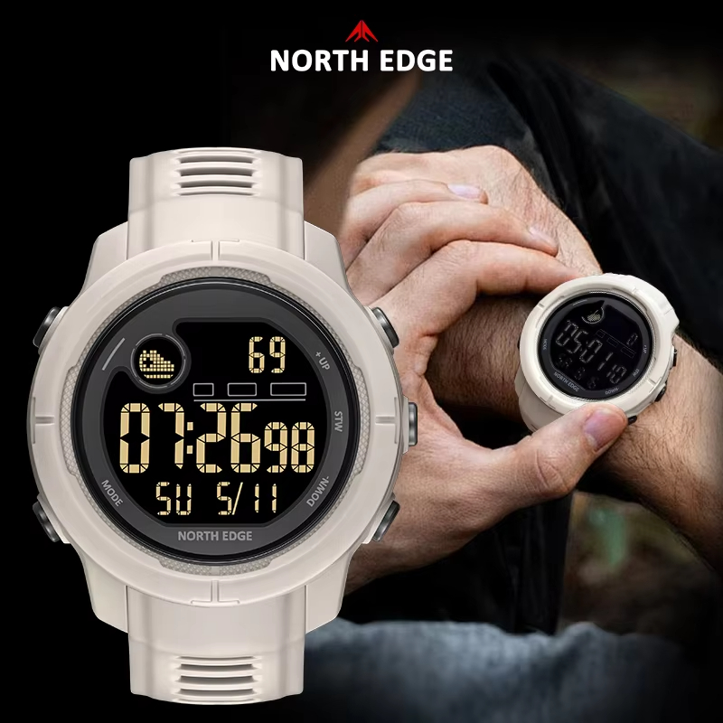 NORTH EDGE NEW MARS 5 ساعة رقم - مراجعة Smartwatch Sports Watches For Women وسعره