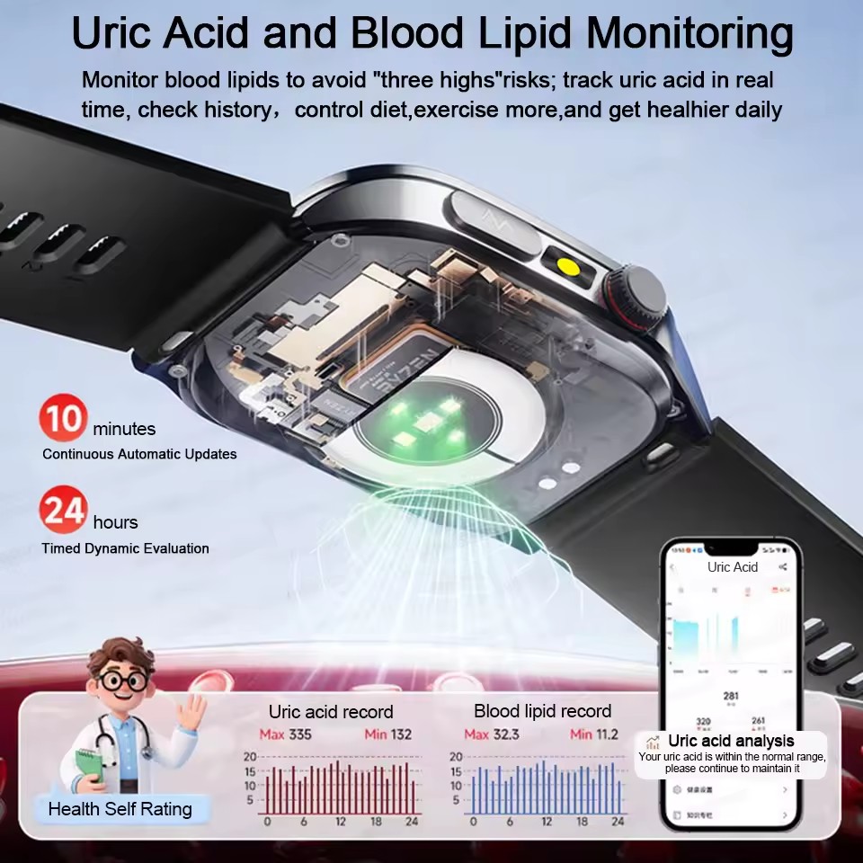 2026 جديد الصحة ساعة ذكية العل - مراجعة Smartwatch Health Watches For Men وسعره