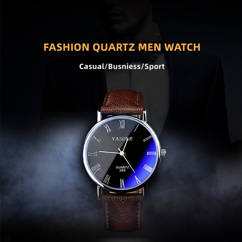 ساعات يازول الكوارتز البسيطة ل - مراجعة Smartwatch Watches For Men Brands وسعره