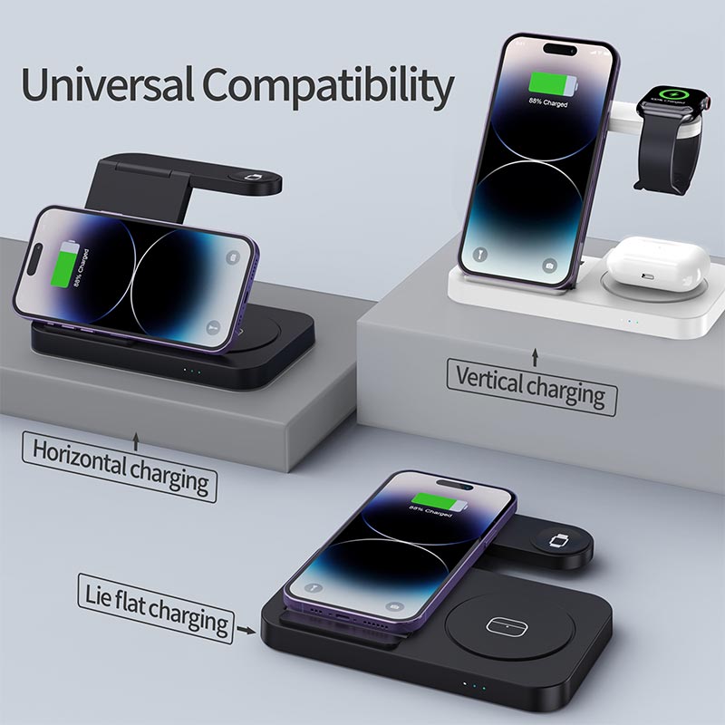 محطة شحن لاسلكية قابلة للطي 4  - مراجعة Watch 7 Smartwatch Iphone وسعره