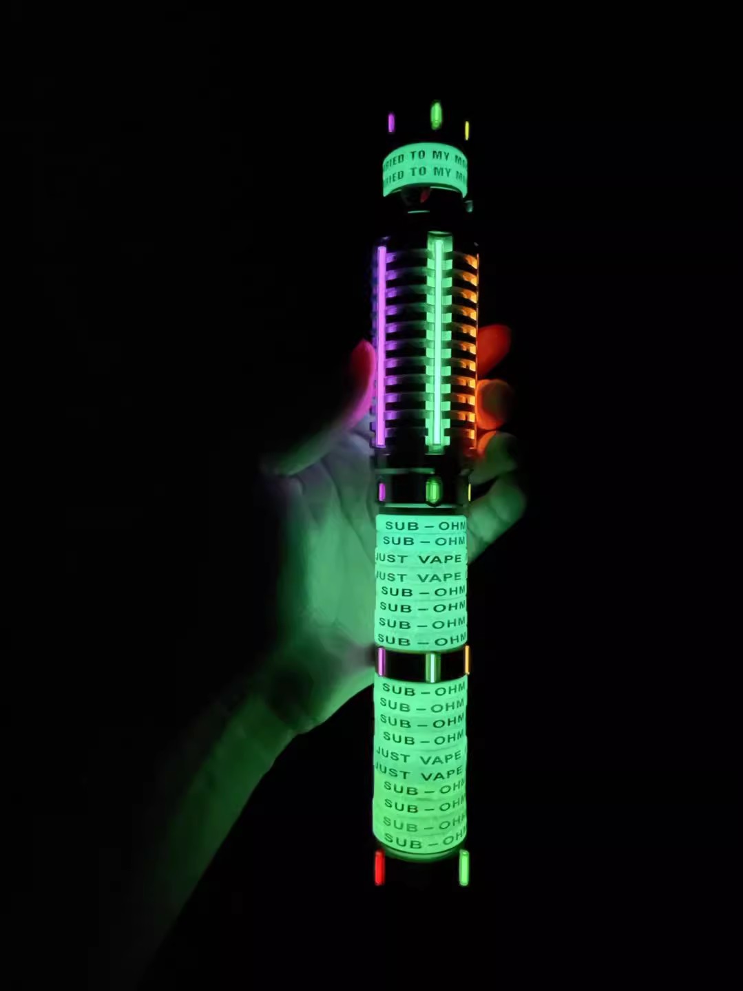 6 قطع من أنابيب الزجاج المتوهج - مراجعة Tritium Gas Tube وسعره