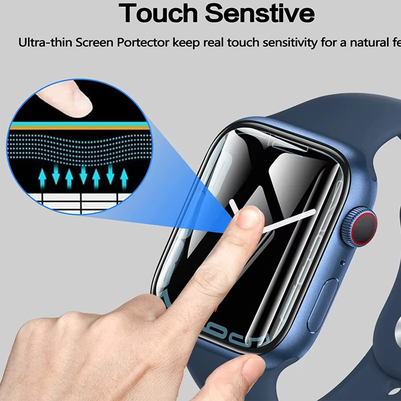 طبقة حماية لساعة أبل 44 مللي م - مراجعة Iwatch Smartwatch Series 7 وسعره