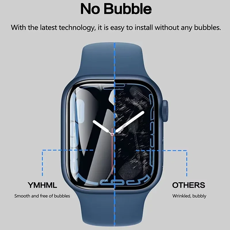 طبقة حماية لساعة أبل 44 مللي م - مراجعة Iwatch Smartwatch Series 7 وسعره