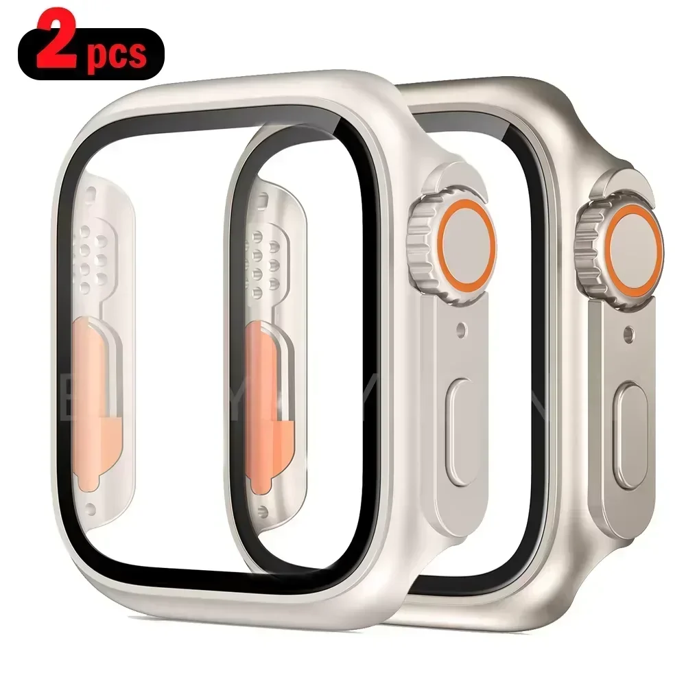 زجاج مقسى وغطاء لساعة أبل ، وا - مراجعة Iwatch Smartwatch Series 7 وسعره