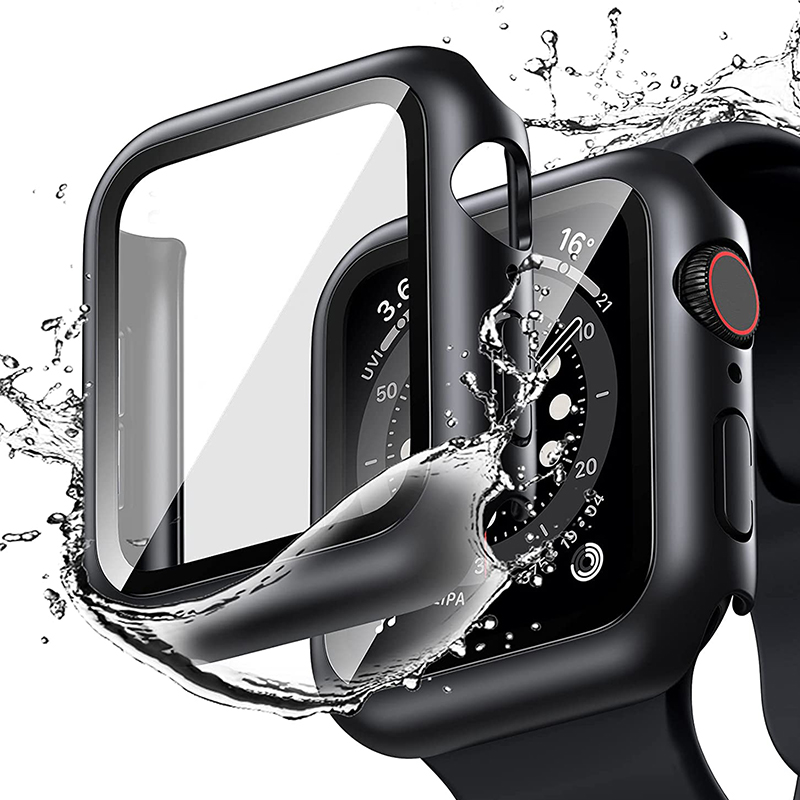 الزجاج المقسى + غطاء لساعة أبل - مراجعة Iwatch Smartwatch Series 7 وسعره