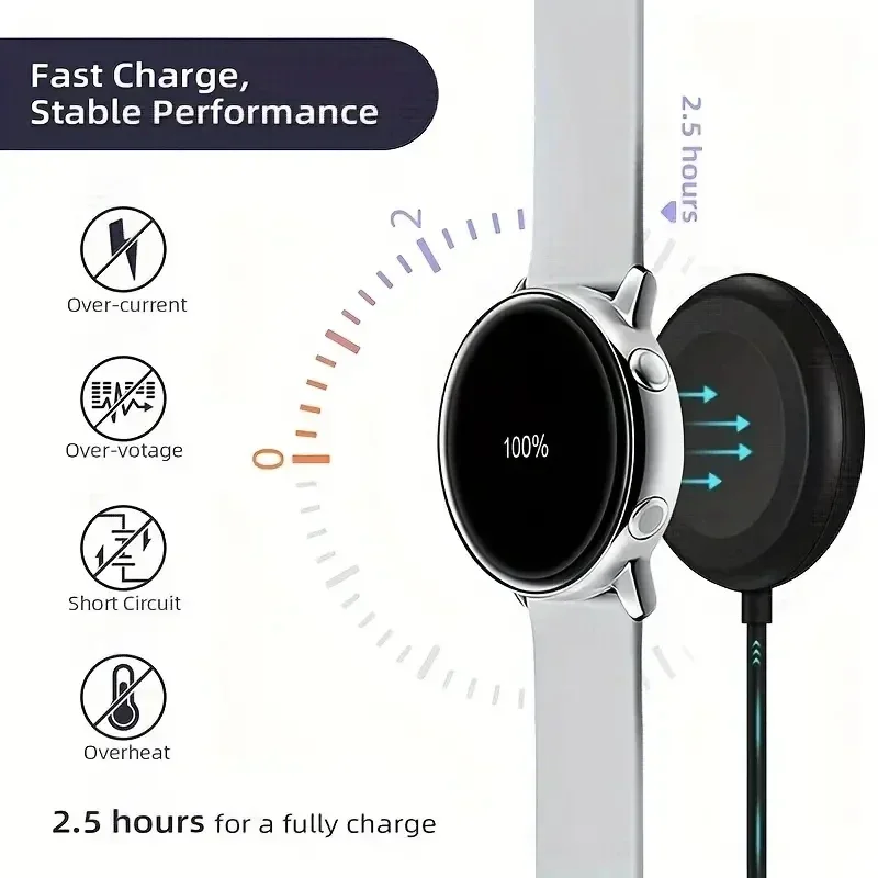 شاحن ساعة لاسلكي محمول ، محطة  - مراجعة Watches Smartwatch Samsung وسعره