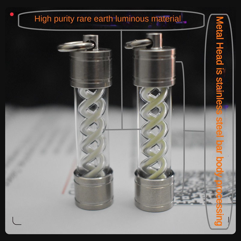 ميدالية مفاتيح EDC، لا تحتوي ع - مراجعة Tritium Gas Tube وسعره