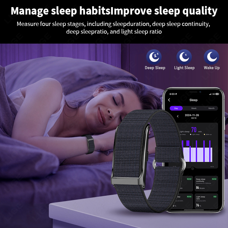 LIGE ساعة ذكية معدل ضربات القل - مراجعة Smartwatch Sports Watches For Women وسعره