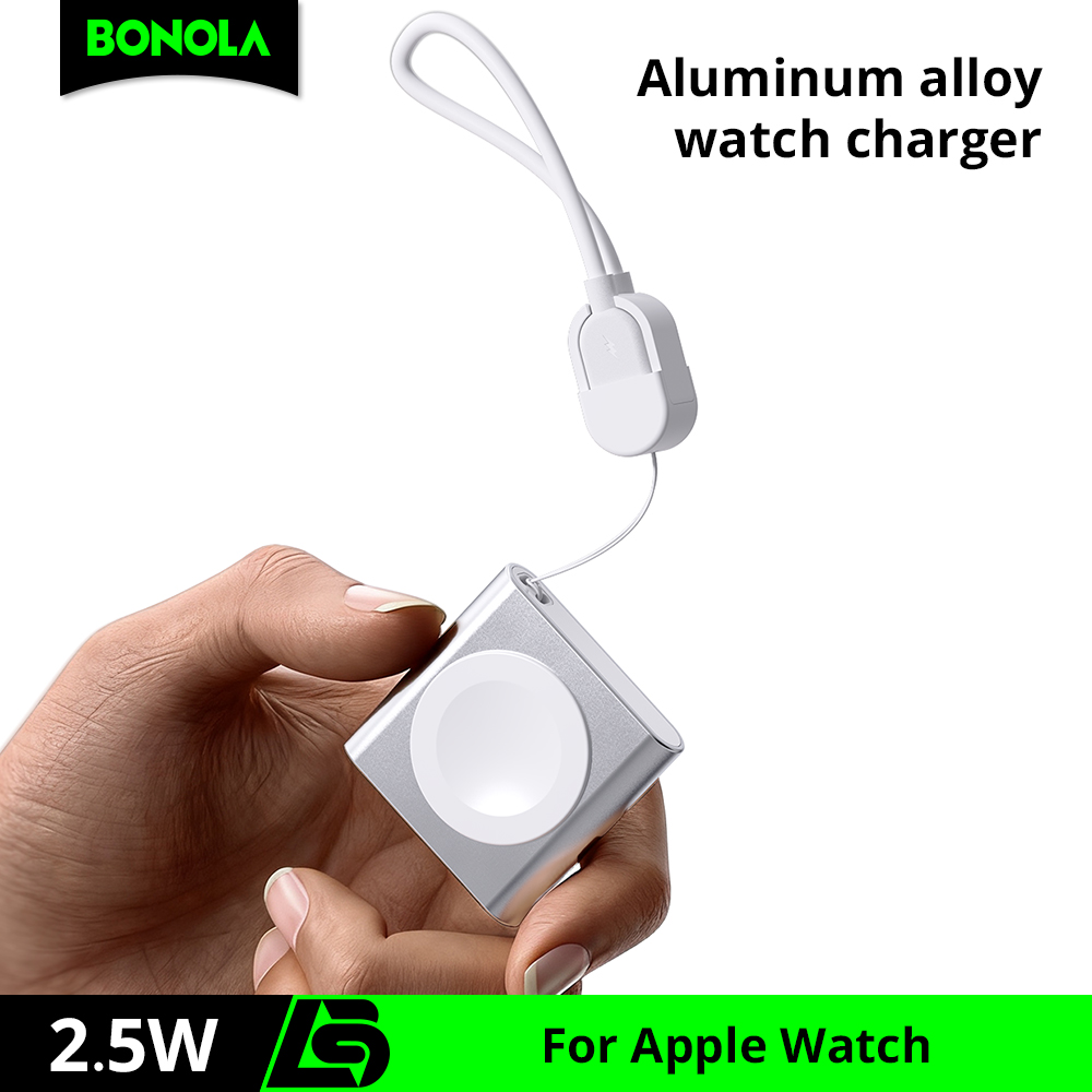 شاحن بونولا لساعة أبل، كابل US - مراجعة Watch 7 Smartwatch Iphone وسعره