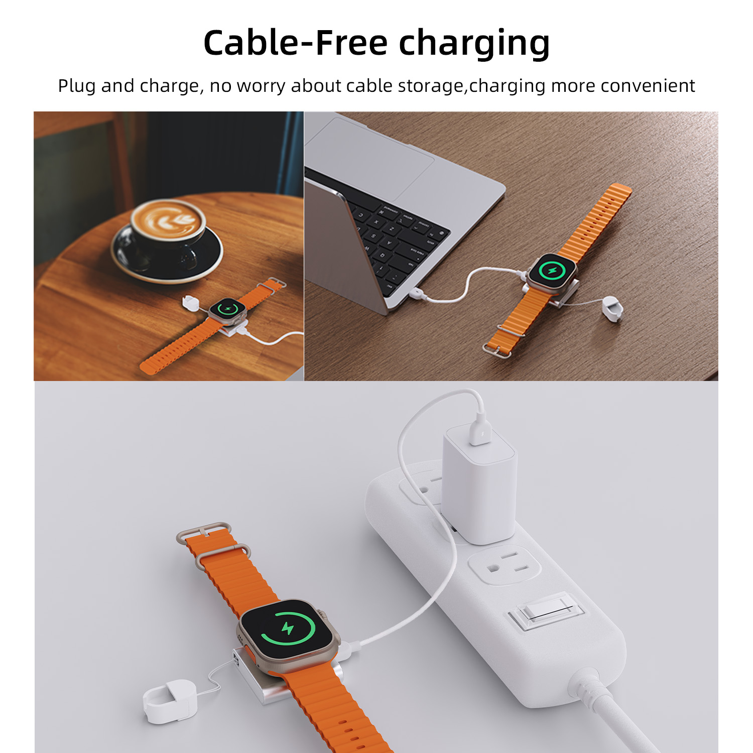 شاحن بونولا لساعة أبل، كابل US - مراجعة Watch 7 Smartwatch Iphone وسعره