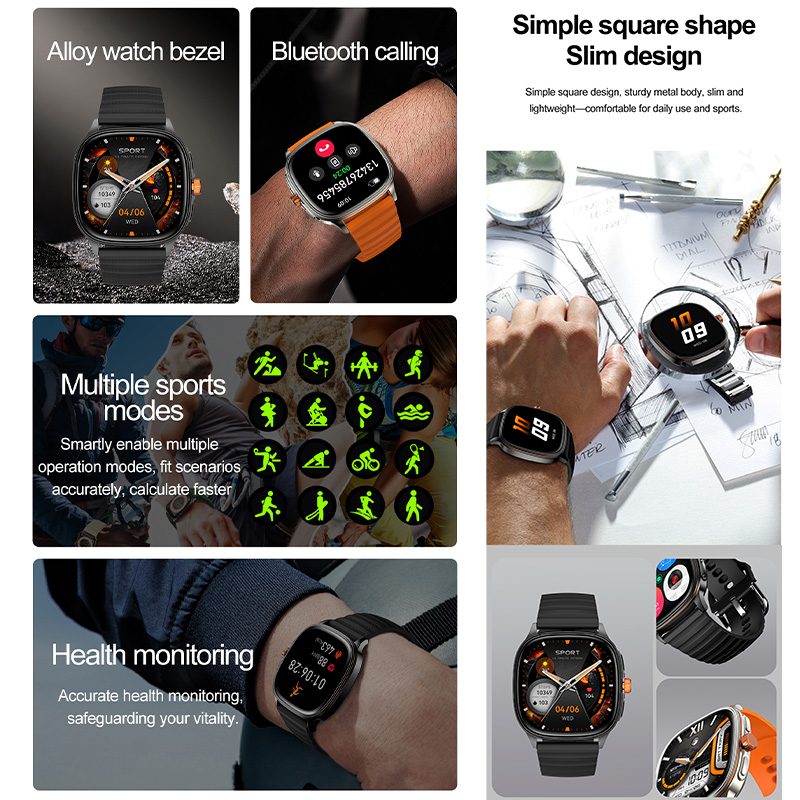 ساعة ذكية YAOCX HK73 AMOLED لل - مراجعة Smartwatch Sports Watches For Women وسعره