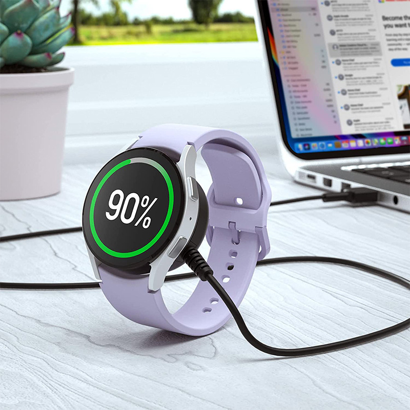 كابل شحن مغناطيسي لاسلكي معدني - مراجعة Watches Smartwatch Samsung وسعره