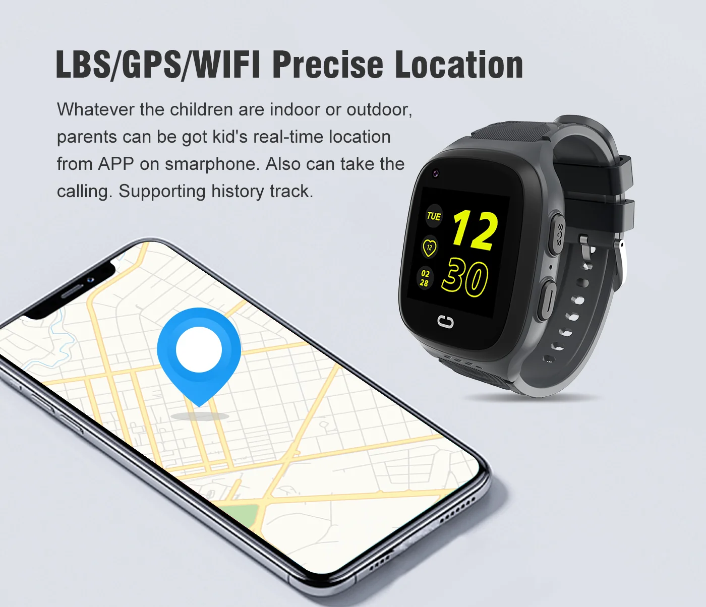 4G الاطفال Smartwatch SOS مقاو - مراجعة Smartwatch Watches For Girls وسعره