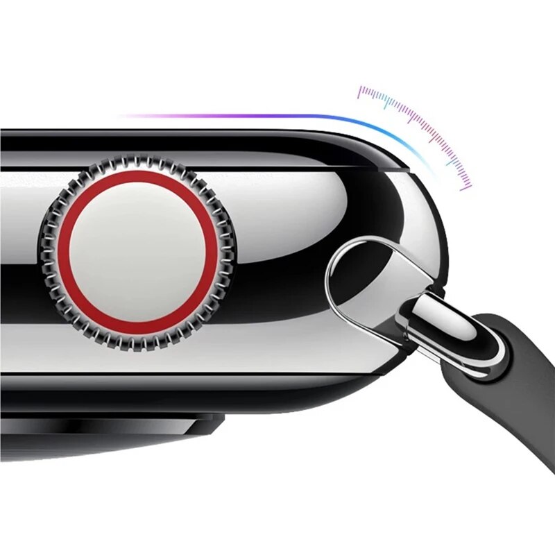 واقي شاشة لساعة أبل ، السلسلة  - مراجعة Iwatch Smartwatch Series 7 وسعره