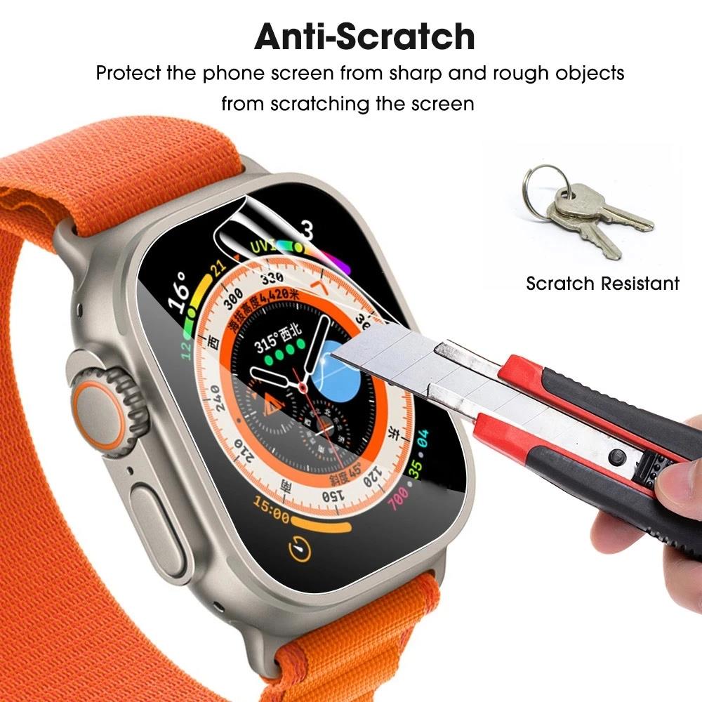 واقي شاشة لساعة أبل ، السلسلة  - مراجعة Iwatch Smartwatch Series 7 وسعره