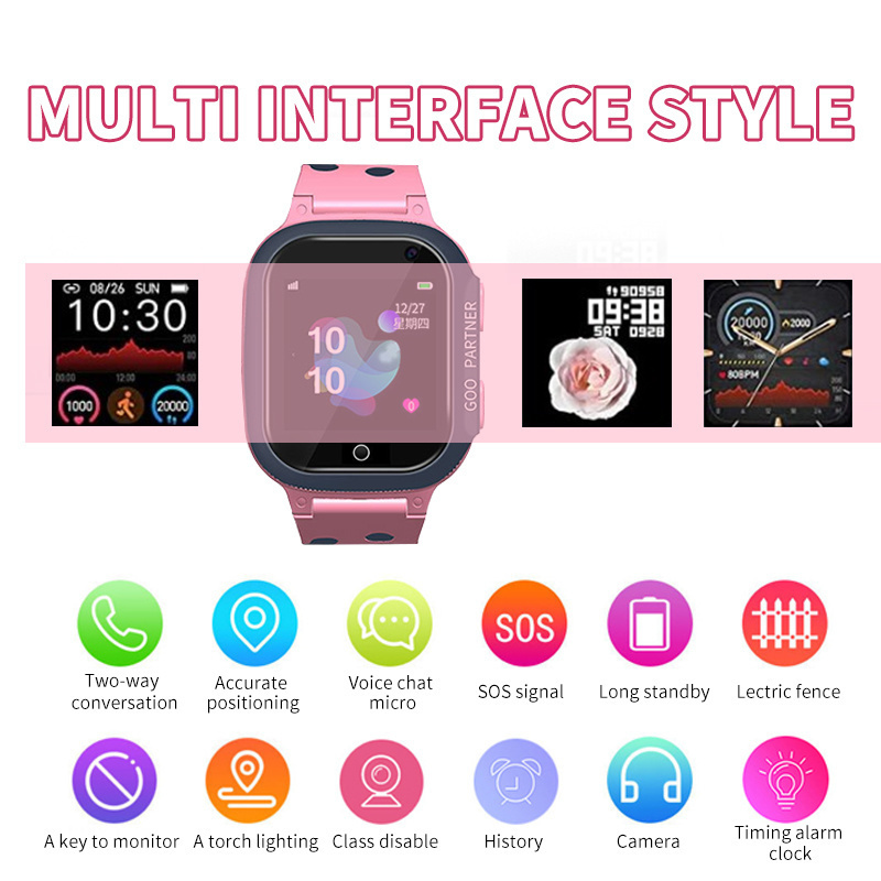 ساعة ذكية للأطفال مقاومة للماء - مراجعة Smartwatch Digital Watches For Girls وسعره